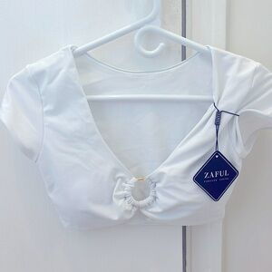 Zaful, summer time, crop top for vacation or a day at the beach!